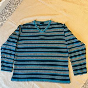 Men’s Wool/Acrylic V-neck Coat